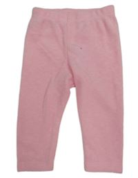 Svetloružové pletené legíny Matalan