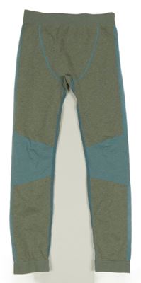 Šedo-modré spodní funkční kalhoty Lupilu