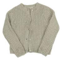 Svetlosivý trblietavý prepínaci sveter H&M