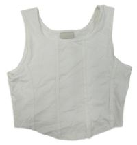 Nové - Biely crop top Matalan