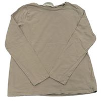 Béžové tričko H&M