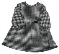 Černo-bílé kostkované šaty Primark