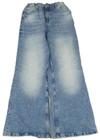 Modré baggy rifle H&M