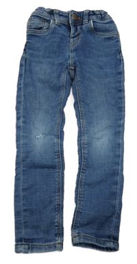 Modré teplákové skinny rifle C&A