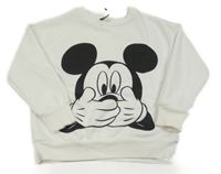Biela mikina s Mickeym George
