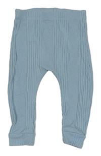 Svetlomodré rebrované tepláky George