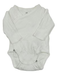 Bílé zavinovací body H&M
