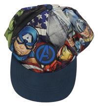 Tmavomodrá šiltovka s Avengers Marvel