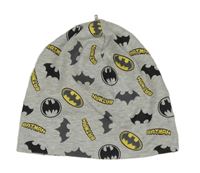 Sivá čapica s Batmanem