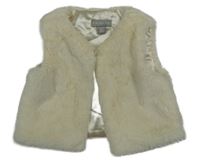 Smetanové kožešinové podšité bolérko PRIMARK