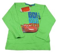Nové - zelené tričko s Cars Disney