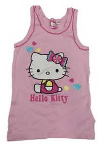 Růžová košilka s Kitty Sanrio