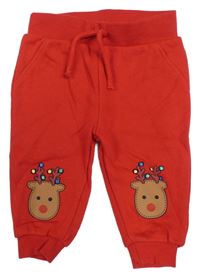 Červené tepláky so sobmi PRIMARK