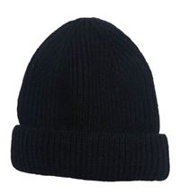 Čierna pletená čapica New Look