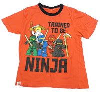Červené tričk s Lego Ninjago