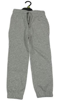 Nové - Šedé melírované tepláky F&F