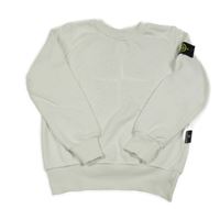 Biela mikina s výšivkou Stone Island