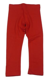 Nové - červené legíny zn. Dunnes Stores