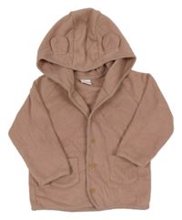 Staroružová prepínaci fleecová mikina s kapucňou zn. Next