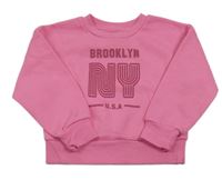 Ružová mikina s nápisom zn. Primark