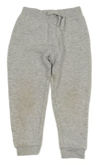 Šedé melírované tepláky dunnes