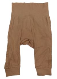 Hnědé lehké tepláky H&M