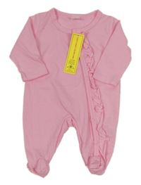 Nové - růžový overal s volánkem shein