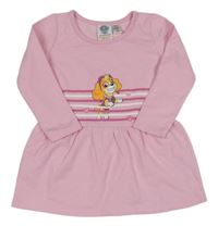 Růžové teplákové šaty s Tlapkovou patrolou Nickelodeon