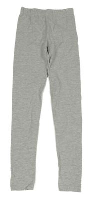 Sivé melírované legíny H&M