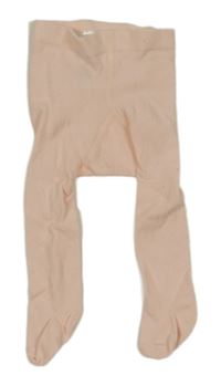 Světlerůžové punčocháče H&M