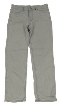 Sivé slim fit rifle H&M
