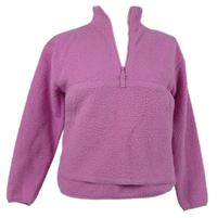 Dámska ružová huňatá mikina Dunnes