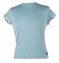 Dámské světlemodro-bílé sportovní tričko M&S