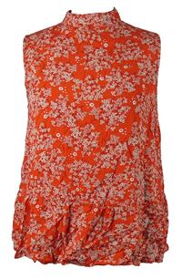 Dámská červená kytičkovaná halenka Atmosphere 