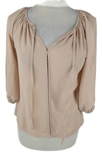 Dámská starorůžová šifonová halenka H&M