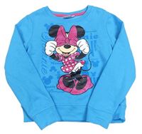 Azurová mikina s Minnie Disney