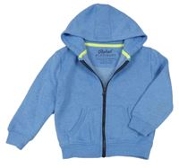 Svetlomodrá prepínaci mikina s kapucňou Primark