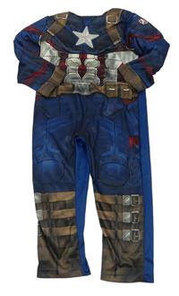 Kostým - Tmavomodrý overal - Capitan America Marvel