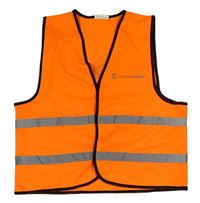 Neónově oranžová reflexní vesta