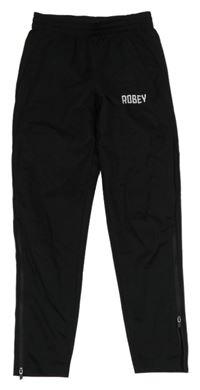 Černé sportovní tepláky s logem ROBEY