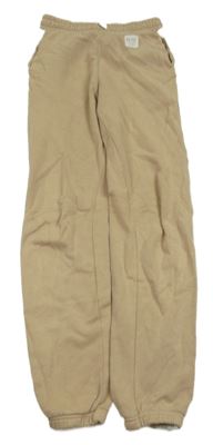 Béžové tepláky s nápisem H&M