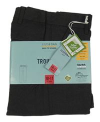 Nové - Šedé slavnostní kalhoty Lilly & Dan