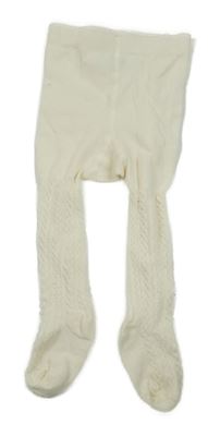 Smetanové punčocháče H&M