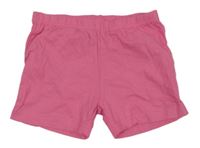 Ružové bavlnené kraťasy Disney