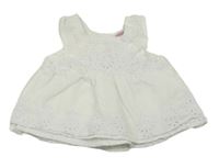 Biela madeirová tunika So Cute