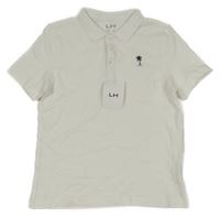 Nové - Bílé polo tričko s palmou LH