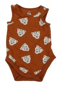 Rezavé body s leopardy C&A