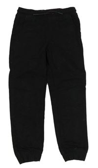 Černé cuff jogger teplákové rifle Denim Co.