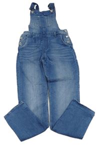 Modré riflové laclové kalhoty H&M