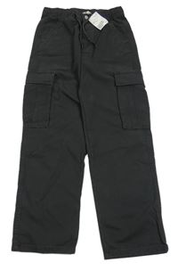 Nové - černé cargo rifle H&M